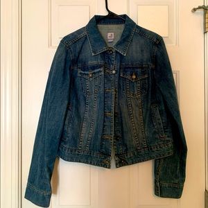 Large JC Penny Jean Jacket in Dark Wash